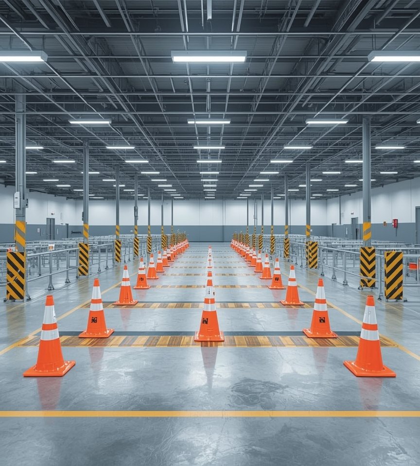 Señales de seguridad y prevención en entornos logísticos